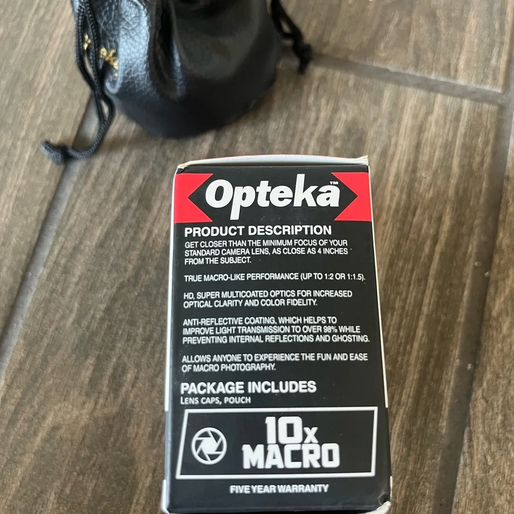 Opteka 55mm 10x Macro Lens